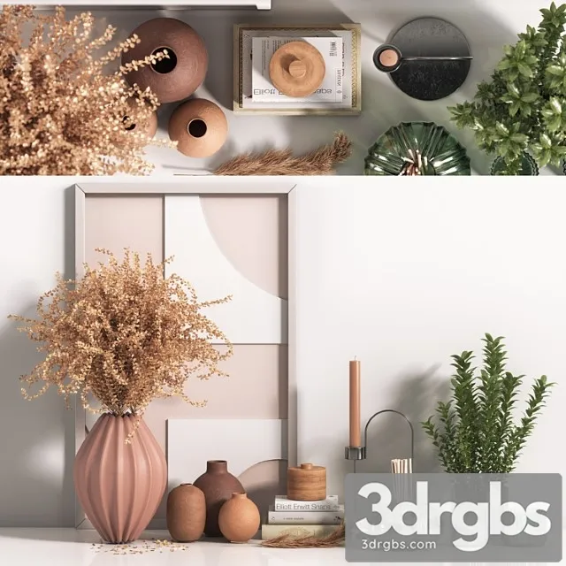 Decorative Set 05 2 3D Model Download Decorative Set 05 2 3D Model Download