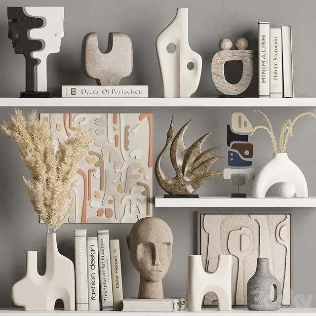 Decorative Set 05 3D Model Decorative Set 05 3D Model