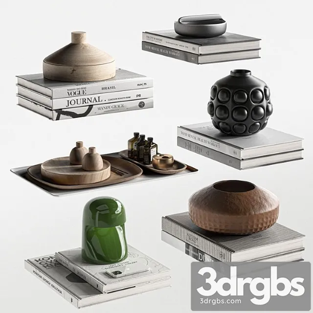 Decorative Set 055 Multi 3D Model Download Decorative Set 055 Multi 3D Model Download