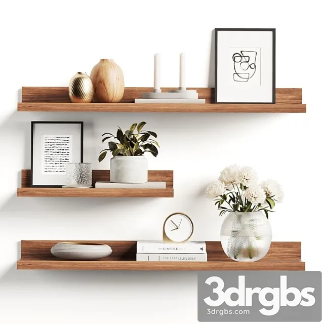 Decorative set 056 3D Model Download Decorative set 056 3D Model Download