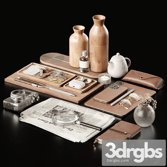 Decorative Set 058 21 3D Model Download Decorative Set 058 21 3D Model Download