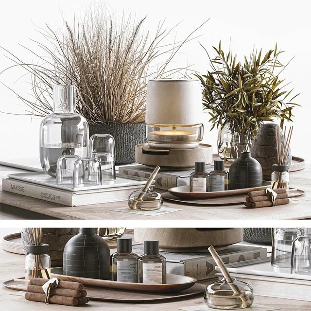 Decorative Set-059 3D Model Decorative Set-059 3D Model