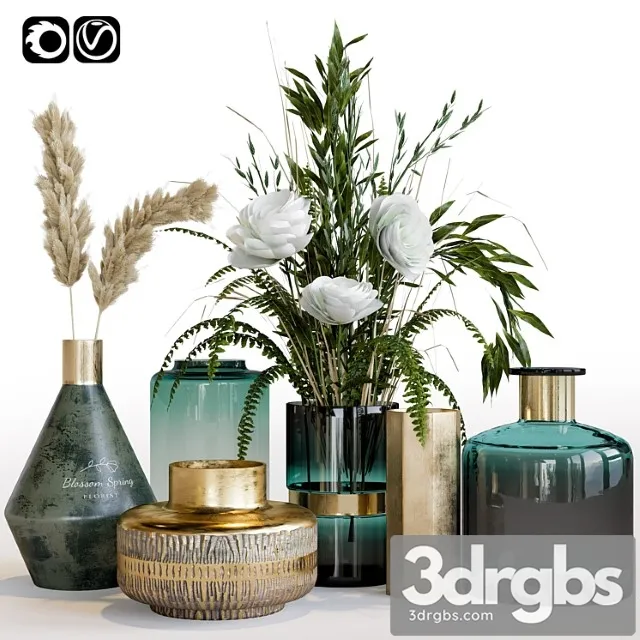 Decorative Set 06 2 3D Model Download Decorative Set 06 2 3D Model Download