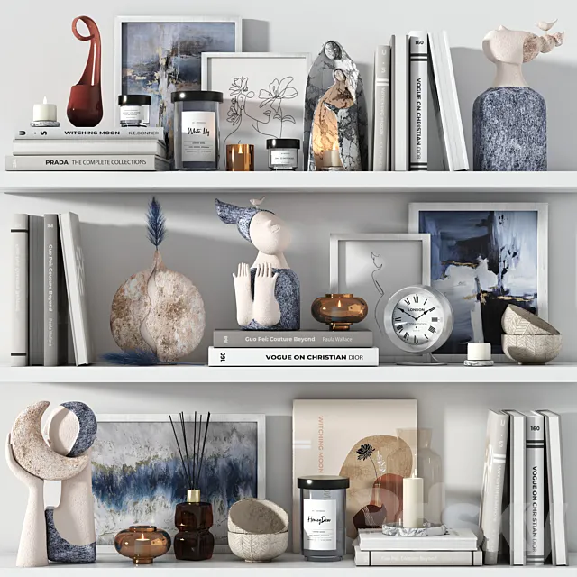 Decorative Set 06 3D Model