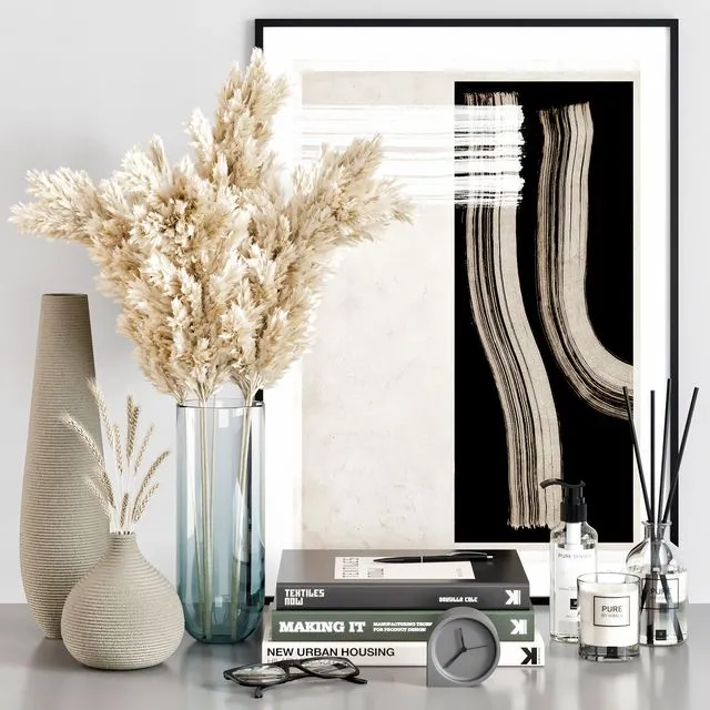 Decorative set 06 3D Model