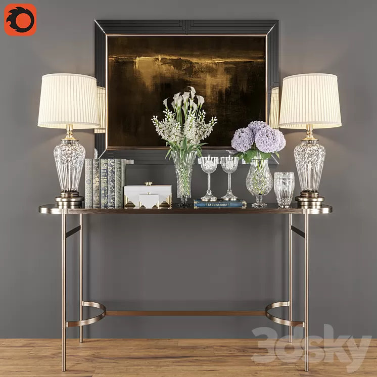 Decorative set 06 3D Model