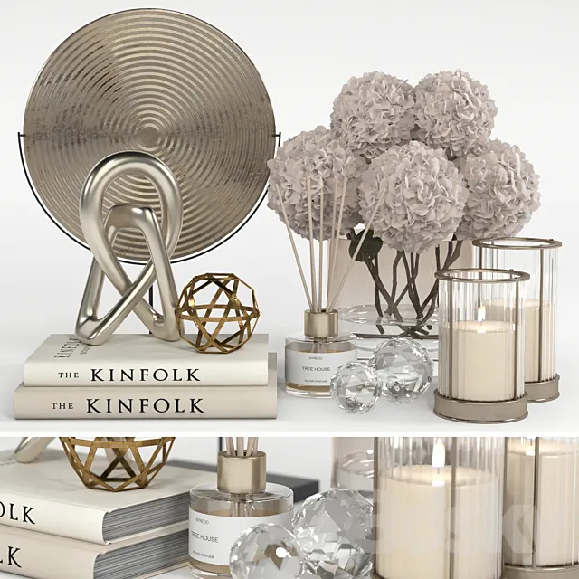 Decorative set 06 3DModel Decorative set 06 3DModel