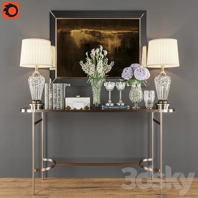 Decorative set 06 3DModel Decorative set 06 3DModel