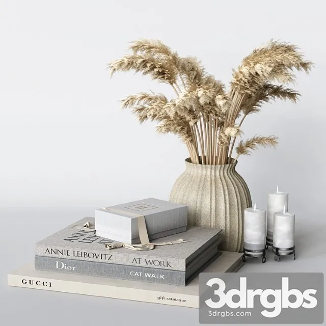 Decorative Set 07 2 2 3D Model Download Decorative Set 07 2 2 3D Model Download