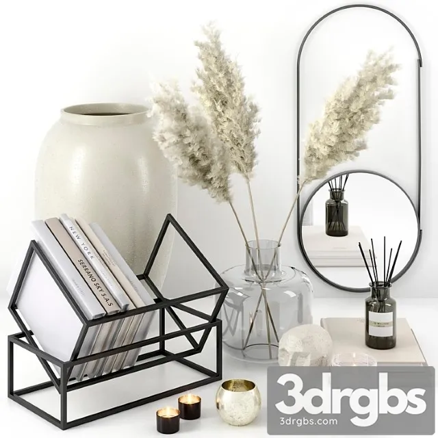 Decorative set 07 3 3D Model Download Decorative set 07 3 3D Model Download