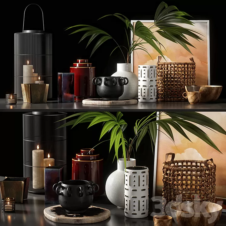 decorative set 07 3D Model