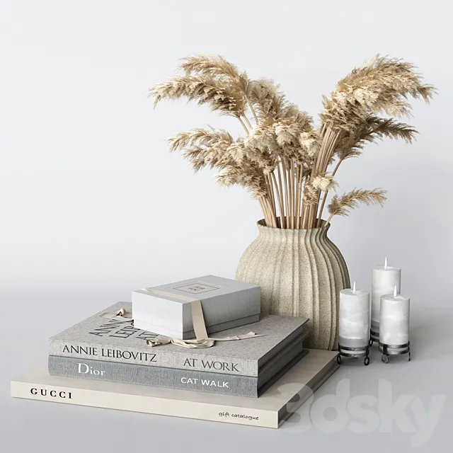 Decorative Set – 07 3D Model