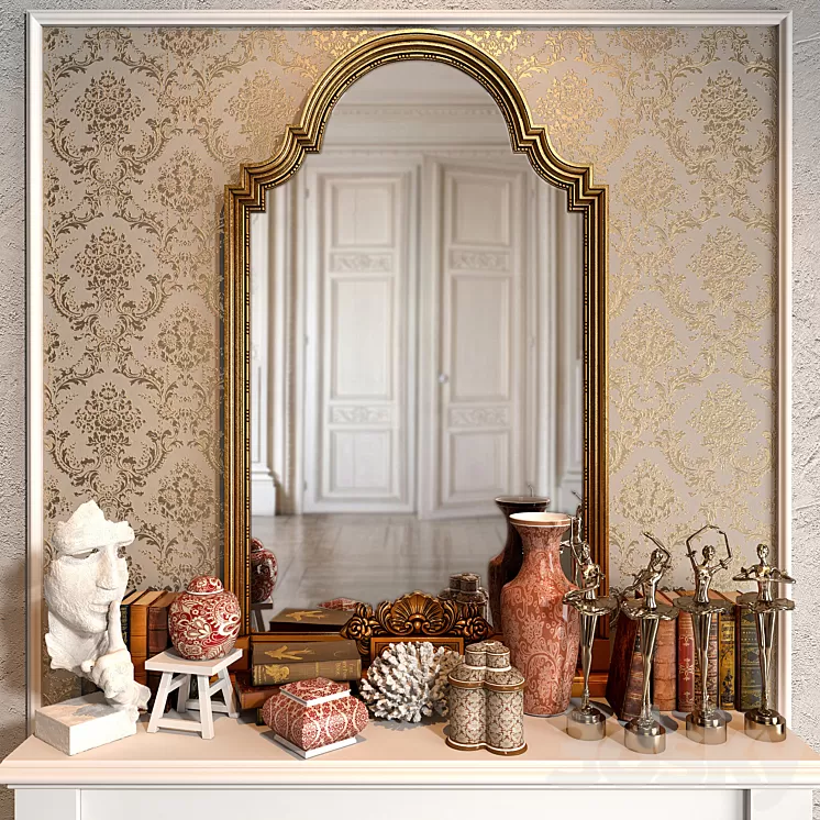 Decorative set 07 3D Model