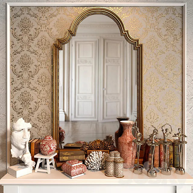 Decorative set 07 3DModel