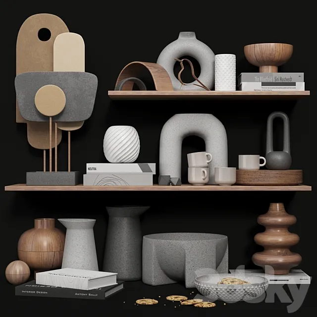 decorative set 07 3DModel