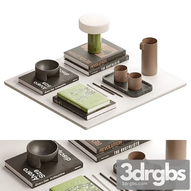 Decorative Set 07 4 3D Model Download Decorative Set 07 4 3D Model Download