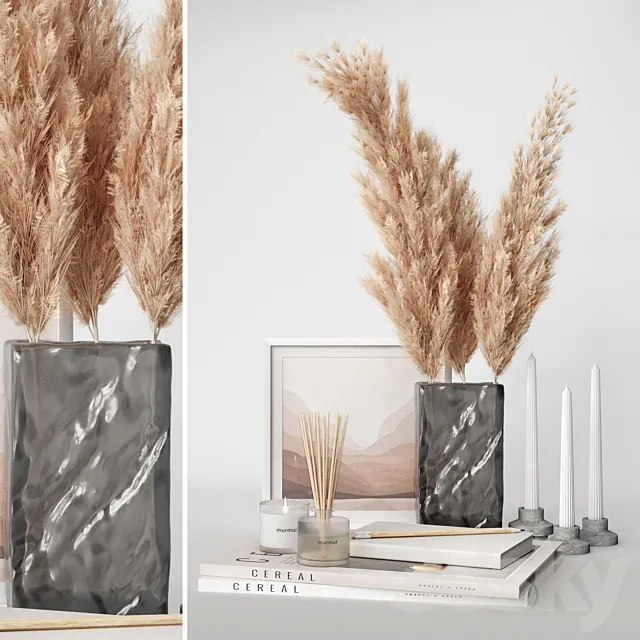 Decorative Set – 08 3D Model