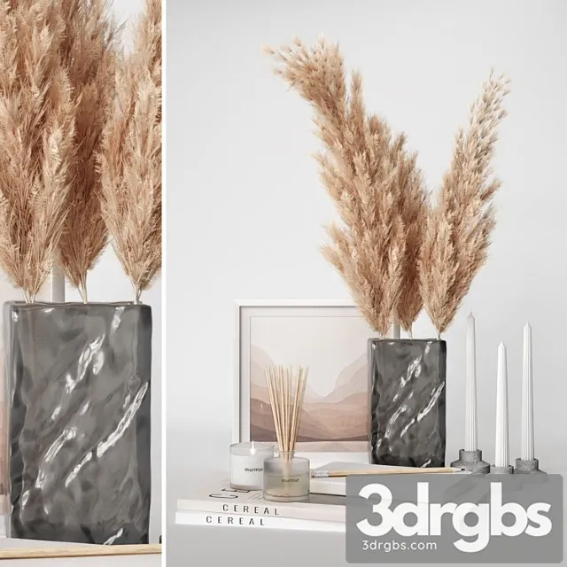 Decorative set – 08 3D Model Download