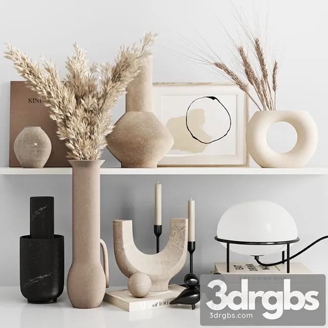 Decorative Set 09 2 3D Model Download Decorative Set 09 2 3D Model Download