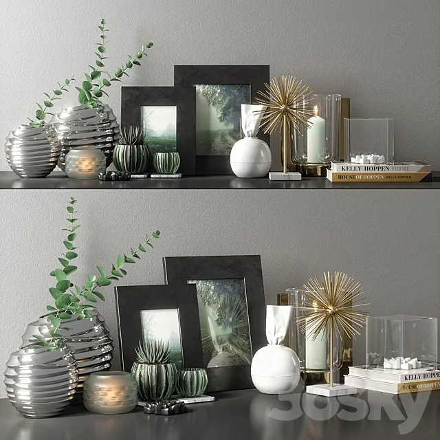 decorative set 09 3D Model