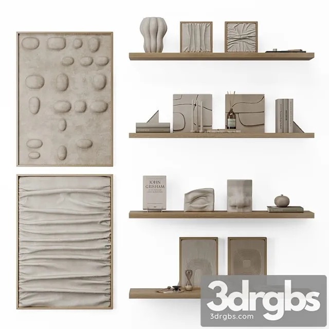 Decorative Set 1 3 3D Model Download Decorative Set 1 3 3D Model Download