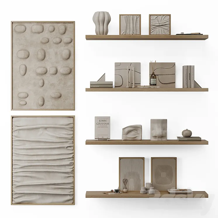 Decorative set – 1 3D Model Free Download