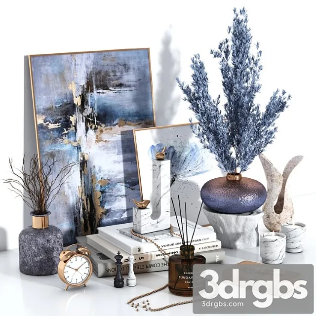 Decorative Set 10 12 3D Model Download Decorative Set 10 12 3D Model Download