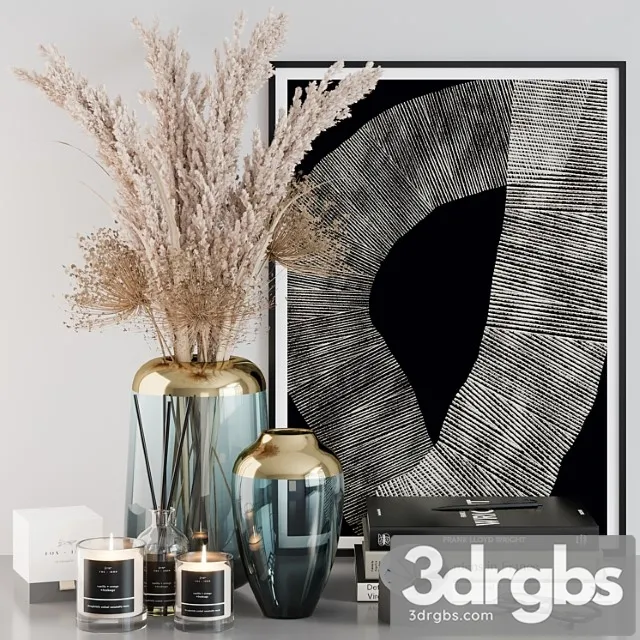 Decorative Set 10 2 22 3D Model Download Decorative Set 10 2 22 3D Model Download