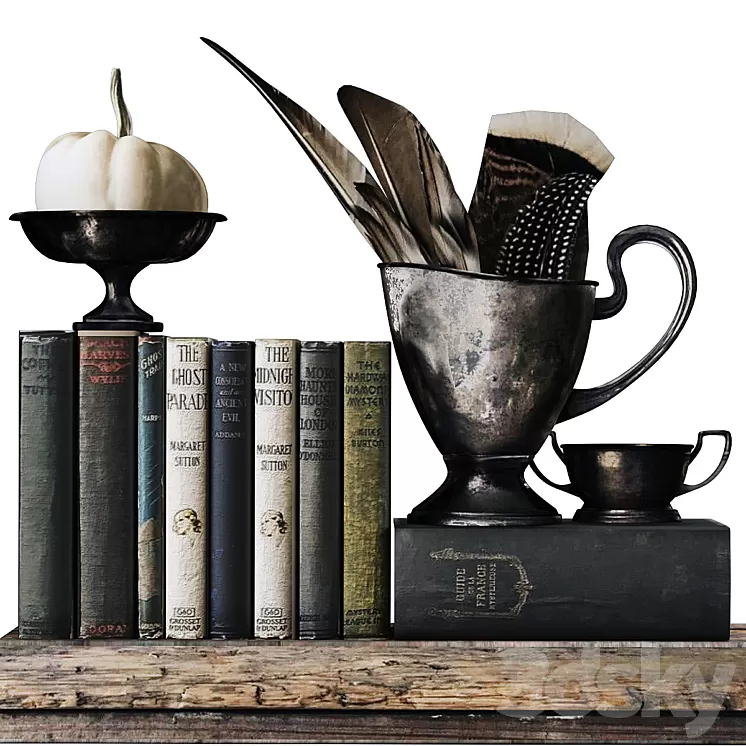 Decorative set 10 3D Model