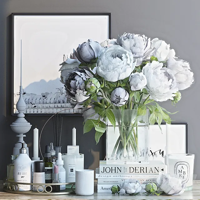 Decorative set 10 3D Model