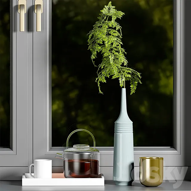 Decorative Set – 10 3D Model