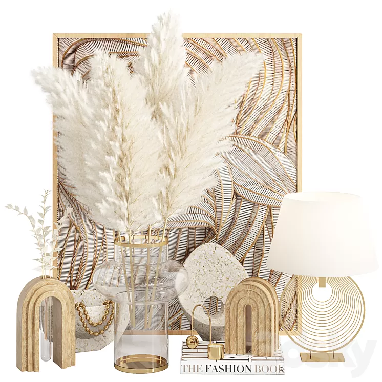 Decorative set 10 3D Model Decorative set 10 3D Model