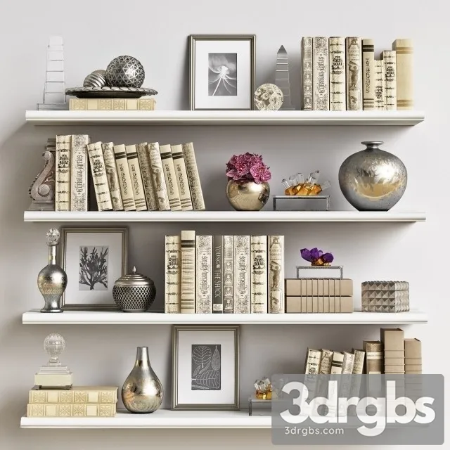 Decorative Set 10 3D Model Download Decorative Set 10 3D Model Download