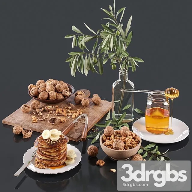 Decorative Set 10 3D Model Download