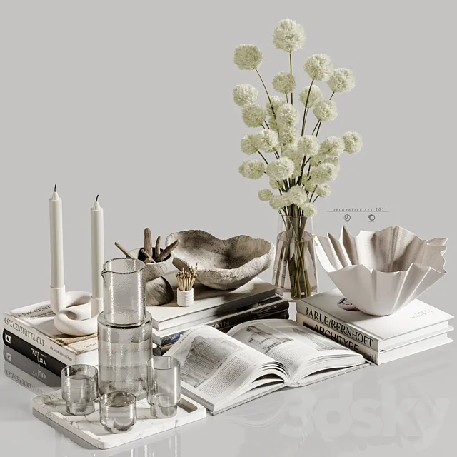 decorative set 101 3D Model