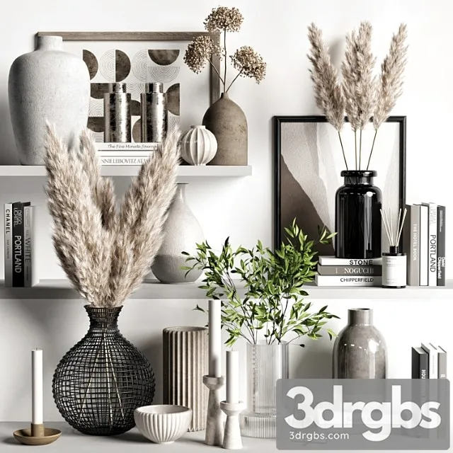 Decorative Set 104 1 3D Model Download Decorative Set 104 1 3D Model Download