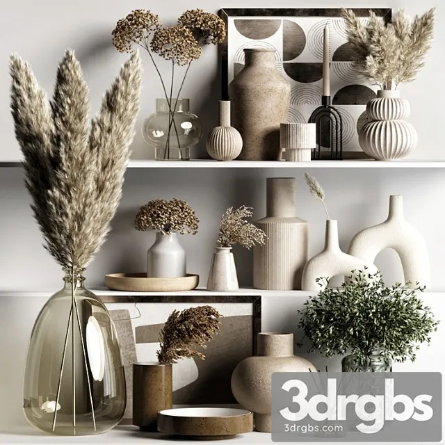 Decorative Set 106 1 3D Model Download Decorative Set 106 1 3D Model Download