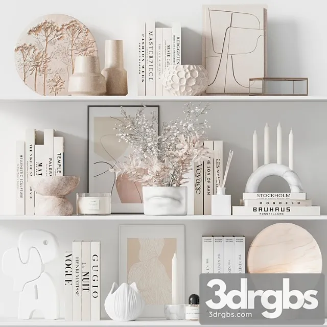 Decorative Set 11 20 3D Model Download Decorative Set 11 20 3D Model Download