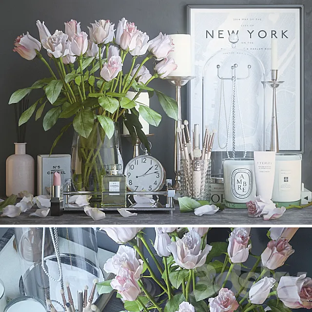 Decorative set 11 3DModel