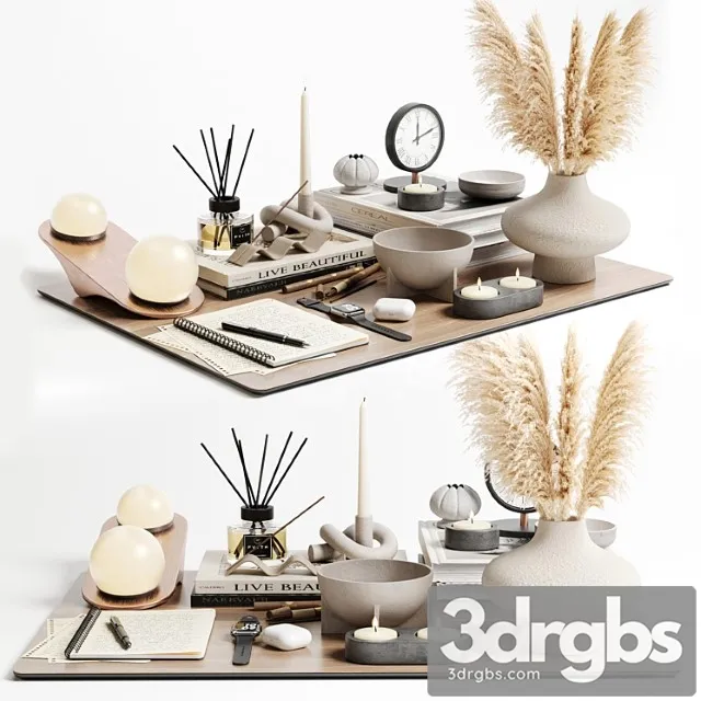 Decorative Set 11 42 3D Model Download Decorative Set 11 42 3D Model Download