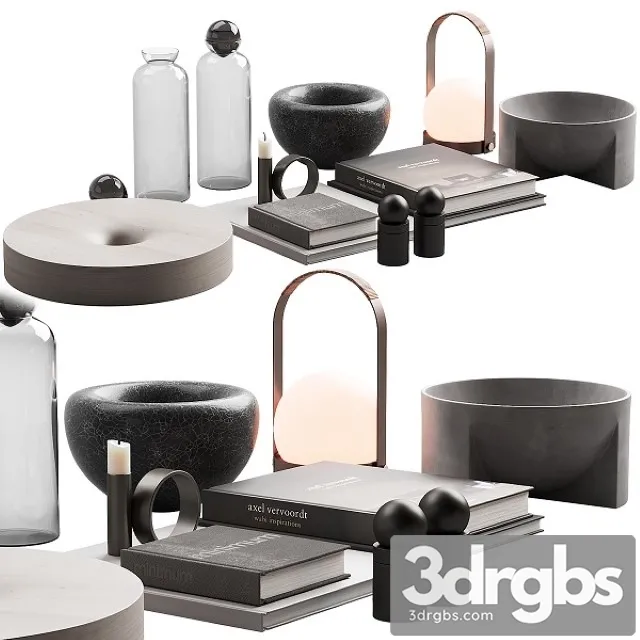 Decorative Set 115 3D Model Download Decorative Set 115 3D Model Download