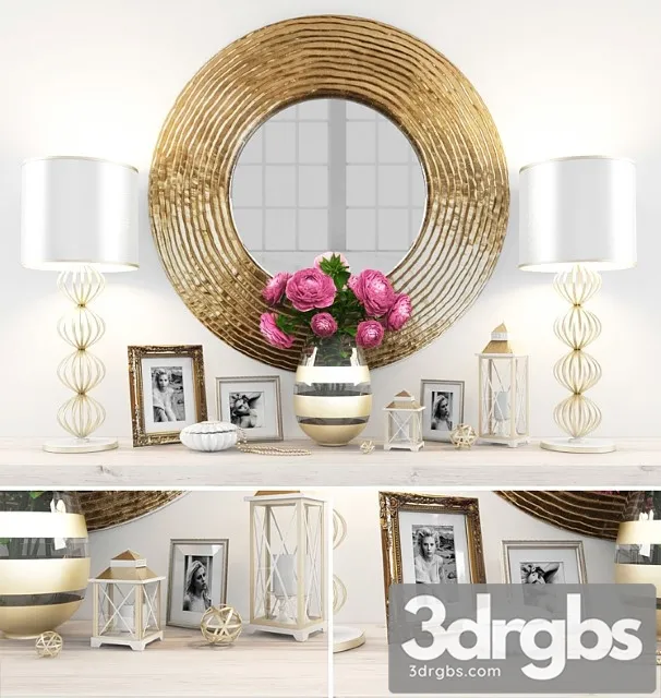 Decorative set 11_2 3D Model Download Decorative set 11_2 3D Model Download