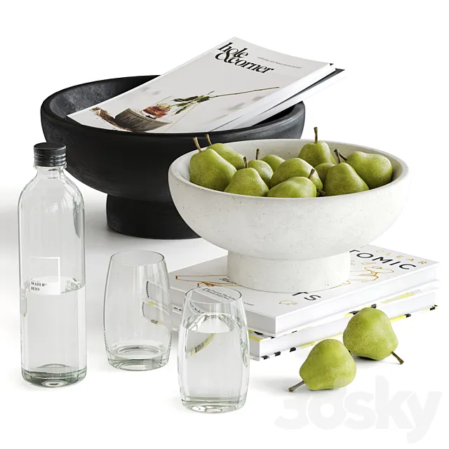 decorative set 12 3D Model