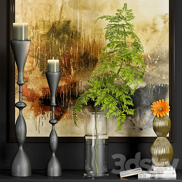 Decorative Set – 12 3D Model