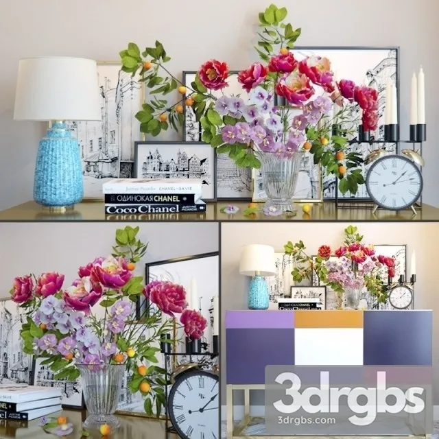 Decorative Set 12 3D Model Download Decorative Set 12 3D Model Download