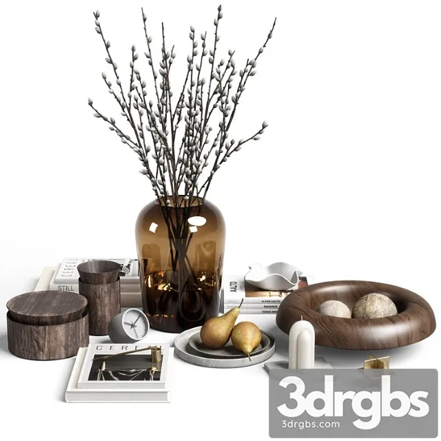 Decorative set 12_1 3D Model Download Decorative set 12_1 3D Model Download