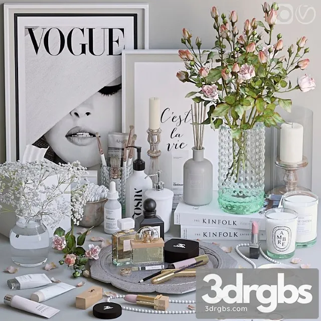 Decorative set 12_2 3D Model Download Decorative set 12_2 3D Model Download