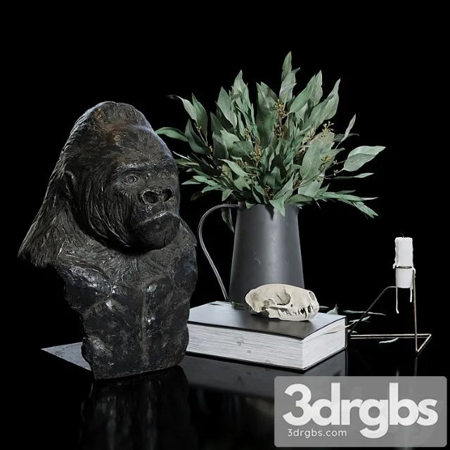 Decorative set 12_3 3D Model Download Decorative set 12_3 3D Model Download