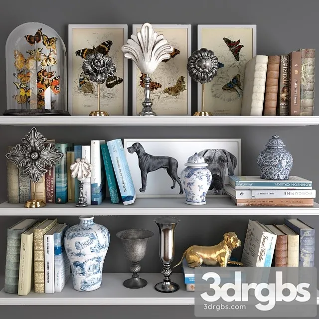 Decorative Set 13 1 3D Model Download Decorative Set 13 1 3D Model Download