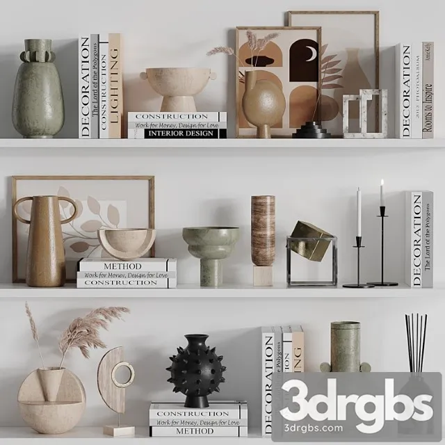 Decorative Set 13 2 3D Model Download Decorative Set 13 2 3D Model Download